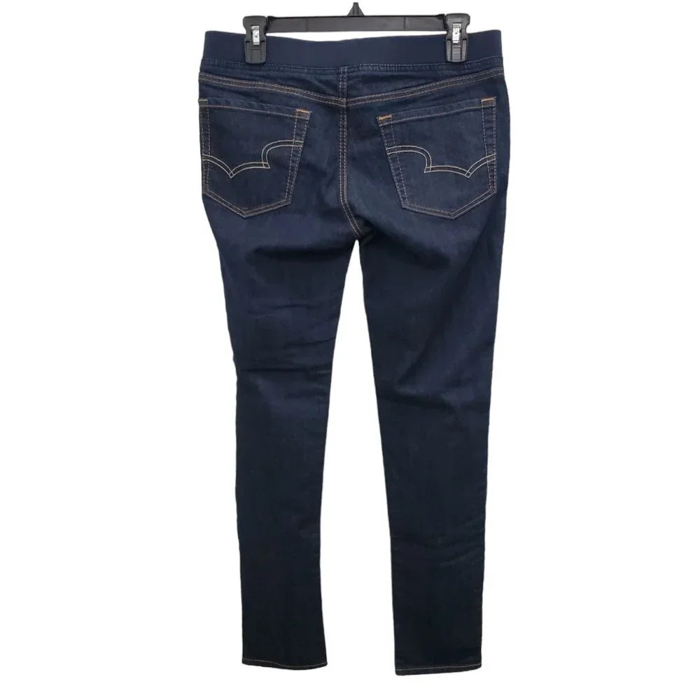 Big Star Women's Dark Wash Denim Fabric Waist Pull‎ On Jegging Jeans Size 30 - Picture 5 of 5